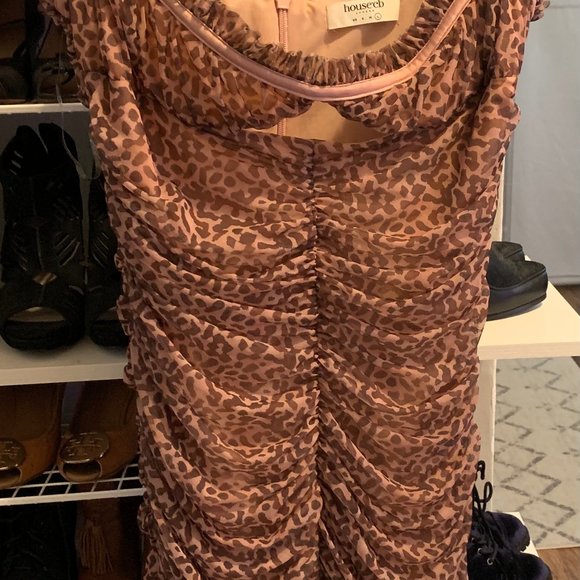 House of CB Animal Print Midi Dress Audra - Picture 3 of 6